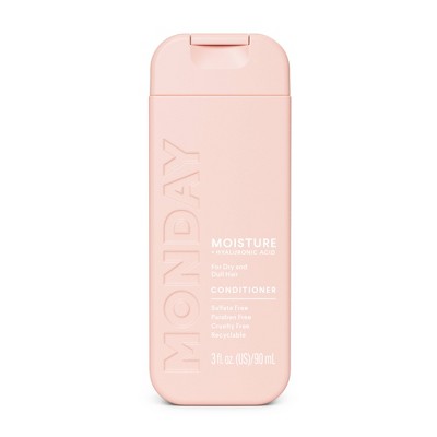 MONDAY Haircare MOISTURE Conditioner - 3 fl oz: Liquid, Moisturizing, All Hair Types, Dry