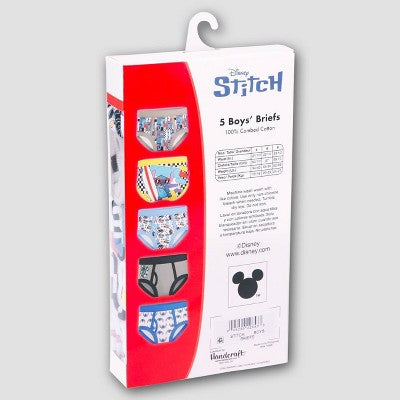 Boys' Disney Stitch Briefs - 4