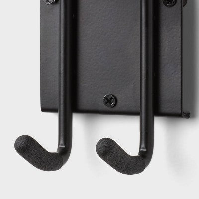 Multi-Purpose Double Garage Tool Hook - Brightroom: Steel Utility Rack for Garage Organization & Storage