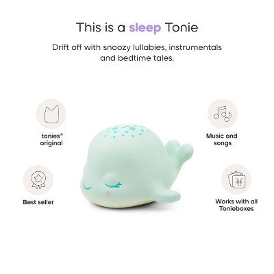 tonies Sleepy Friends: Bedtime Stories with Sleepy Whale Tonie Figurine *ADD 3 TO YOUR CART & 1 IS FREE!*