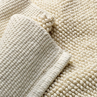 21"x34" Textured Bath Mat Natural - Casaluna