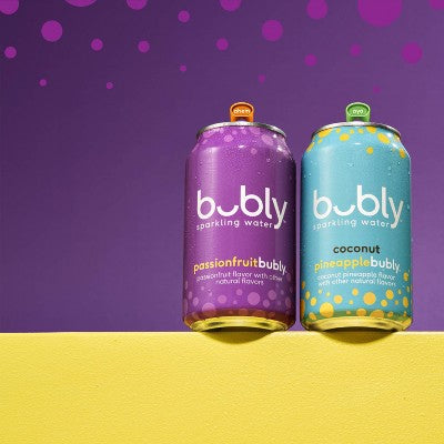 bubly Coconut Pineapple Sparkling Water - 8pk/12 fl oz Cans