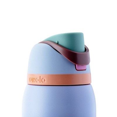 Owala 40oz FreeSip Stainless Steel Water Bottle - Periwinkle Twinkle: Insulated, Leakproof
