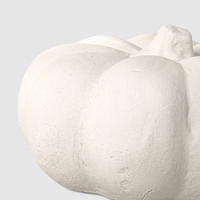 4.75" Rustic Ceramic Fall Pumpkin Round - Threshold
