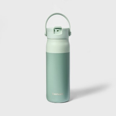 24oz Stainless Steel Hydration Water Bottle - Green - Embark