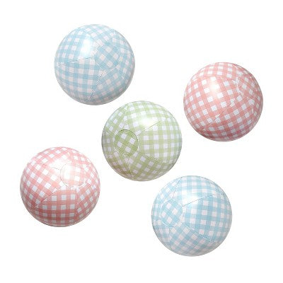 Minnidip 5ct Balloon Garland: Gingham Print