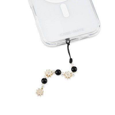 Case-Mate Mini Charm - Black Flower