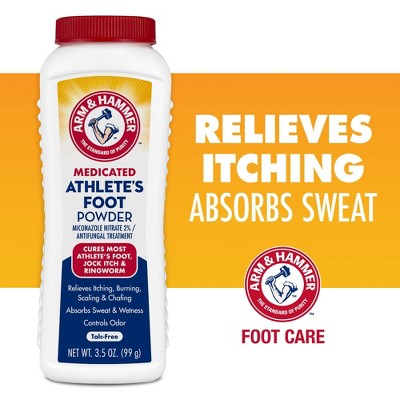 Arm & Hammer Medicated Athlete's Foot Powder - 3.5oz