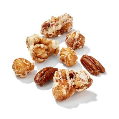 Christmas Caramel Pecan Cinnamon Roll Caramel Corn Clusters Popcorn - 18oz - Favorite Day