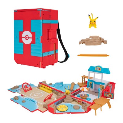 Pokemon Carry Case Beach Battle Playset (Pokemon Playset)