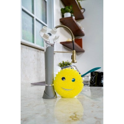 Scrub Daddy Dish Daddy Converter Plate Dishwand with Sponge