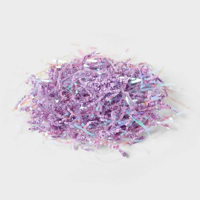 3oz Easter Basket Grass Iridescent Purple - Spritz