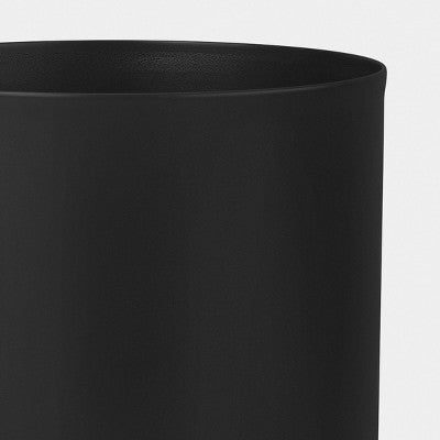 Recycled Resin Indoor Outdoor Planter 14"x16" Black - Room Essentials