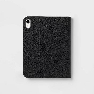 Apple iPad Mini (6th/7th Gen) and Pencil Case - heyday Black Saffiano