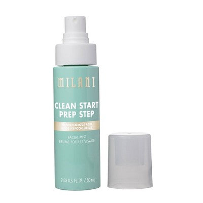 Milani Clean Start Prep Step Hypochlorous Acid Facial Mist - 2.03 fl oz: Priming, For Normal Skin