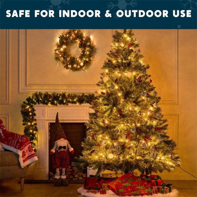 JOYFY Christmas String Lights Outdoor, 3x150 Count Christmas Tree Lights