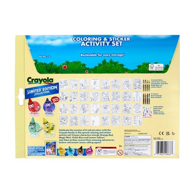 Crayola Limited Edition Coloring Book and Activity Pad 32 Pages Age 3+ Non-Toxic