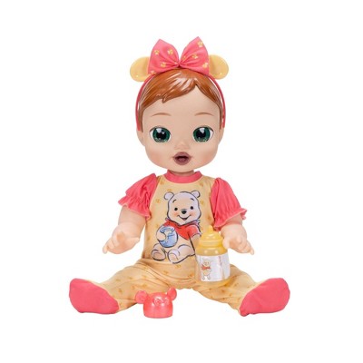 Disney Darlings Deluxe Feature Doll: Pooh - Auburn Hair/Green Eyes