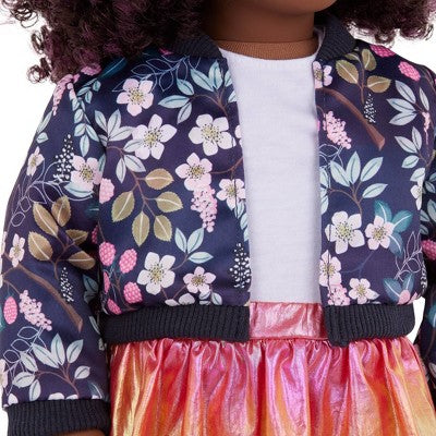 Our Generation Bloomy Blossom Floral Jacket & Skirt Outfit for 18" Dolls