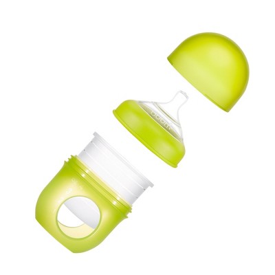 Boon NURSH Silicone Bottle Nipples - Fast Flow - 3pk