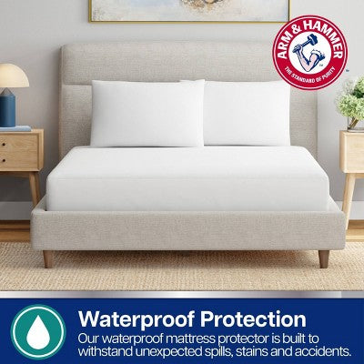 Arm & Hammer Twin/Twin XL Soft Terry Mattress Protector