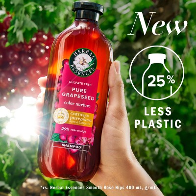 Herbal Essences Grape Seed Conditioner Color Protection and Hair Nourishment, Sulfate Free - 13.5 fl oz