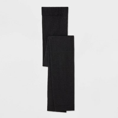 Girls' Dance Footless Tights - Cat & Jack Dark Black M