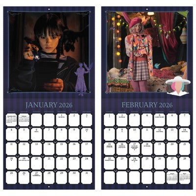 DateWorks 12"x12" 2026 Wednesday Wall Calendar