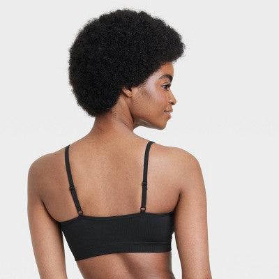 Women's Seamless Bralette - Colsie Black S