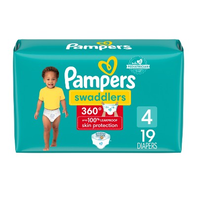 Pampers Swaddlers 360 Disposable Diapers - Size 4 - 19ct