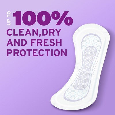 Poise Daily Incontinence Liners - Regular - 2 Drop Very Light - 87ct