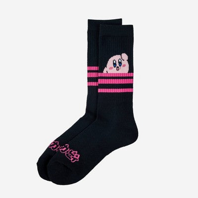 Men's Kirby Athletic Crew Socks - Black 6-12