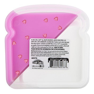Cra-Z-Slimy Strawberry Fluff Slimywich Scented Butter and Glossy Slime