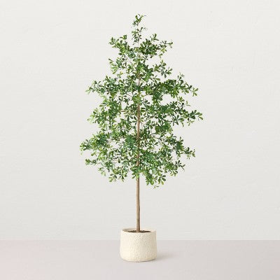 96" Black Olive Artificial Tree - Hearth & Hand with Magnolia (LOCAL PICKUP ONLY)