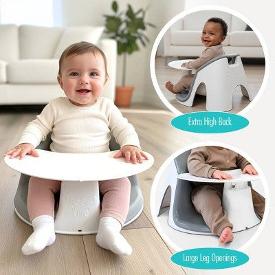 Upseat Core Ergonomic Baby Floor Seat - Gray