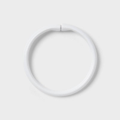 Shower Curtain Rings White - Room Essentials