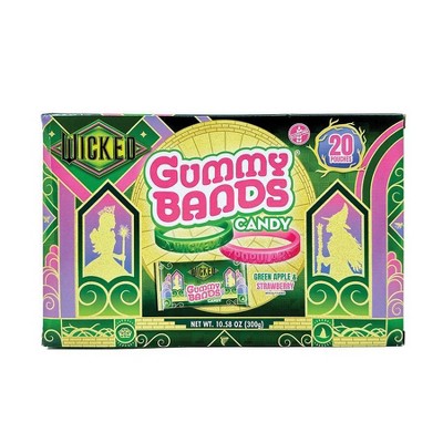 Universal Wicked Christmas Candy Gummy Bands - 10.58oz