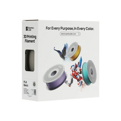 Bambu Lab PLA Basic Gray with Spool