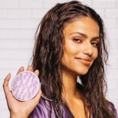 Conair Scalp Massager Shampoo Hair Brush - All Hair - Purple