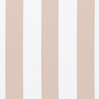 7.5" Round Valance Outdoor Patio Umbrella Tan Stripe - Room Essentials (LOCAL PICKUP ONLY)
