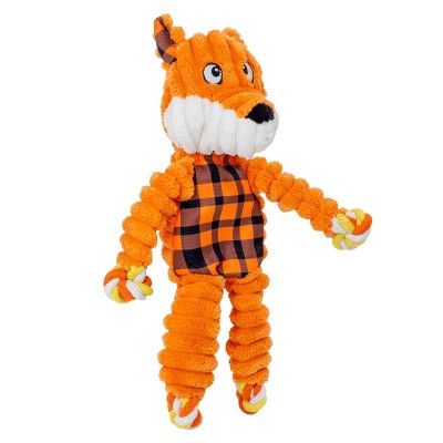 KONG Halloween Floppy Knots Fox Dog Animal Toy