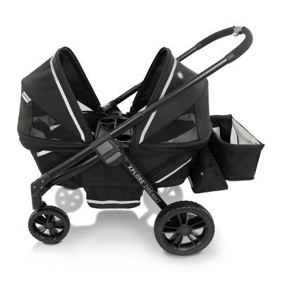 Evenflo Pivot Xplore Dreamz Stroller Wagon with Infant Car Seat Adapter - Jetsetter Black (LOCAL PICKUP ONLY)