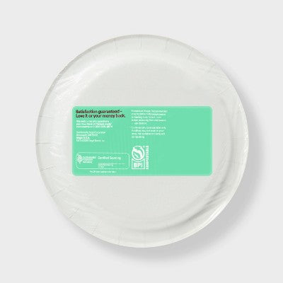 Holiday Disposable Plates - Holly Jolly - 7" - 40ct - up&up