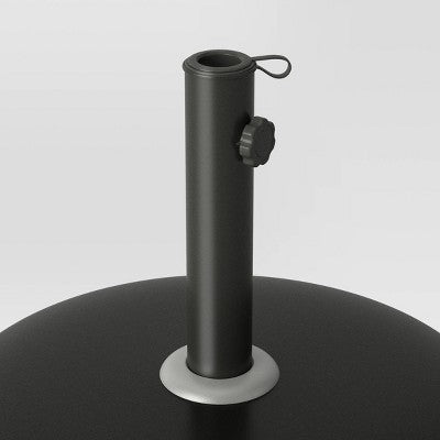 33lbs Recycled Round Outdoor Patio Market Umbrella Bases Black - Threshold (LOCAL PICKUP ONLY)
