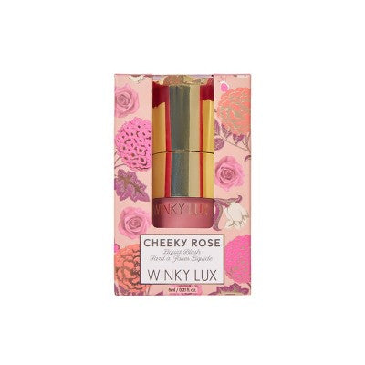 Winky Lux Cheeky Rose Liquid Blush - Lovely - 0.21oz: Brightening Velvet Finish, Full Buildable Coverage Blush