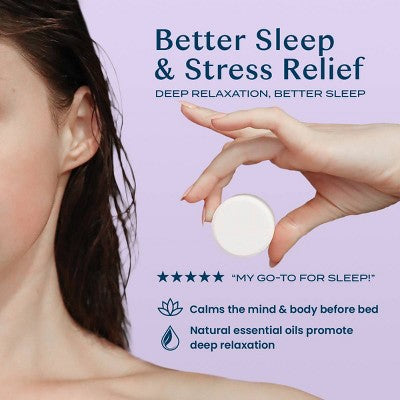 Body Restore Shower Steamers with 100% Natural Essential Oil - Lavender - 2oz/2ct