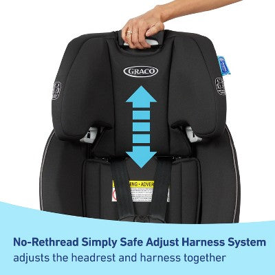 Graco Slim Fit 3-in-1 Convertible Car Seat - Jarret (LOCAL PICKUP ONLY)