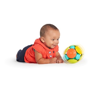 Bright Starts Wobble Bobble Activity Ball Toy: Gross Motor Skills, Fine Motor Skills, Baby Learning Toy