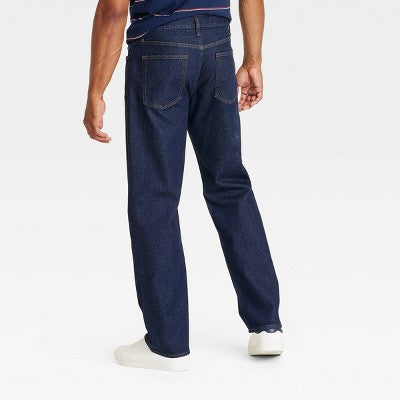 Men's Relaxed Fit Jeans - Goodfellow & Co Dark Wash 34x30