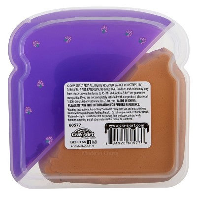 Cra-Z-Slimy PB&J Slimywich Scented Butter and Glossy Slime